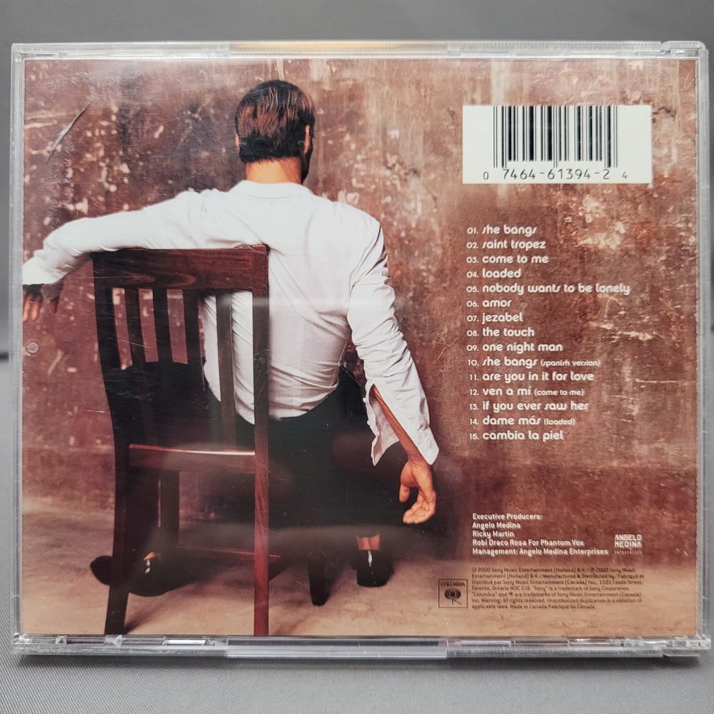 Sound Loaded by Ricky Martin (CD, 2000) - Picture 2 of 3